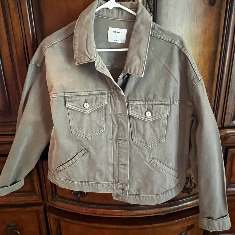 Old Navy Tan Jean Jacket